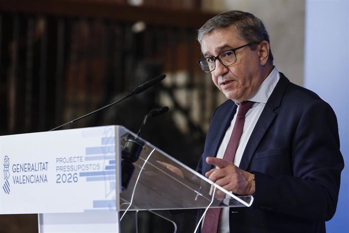 Archivo - El consellero de Economía, Hacienda y Administración Pública de la Generalitat Valenciana, José Antonio Rovira Jover