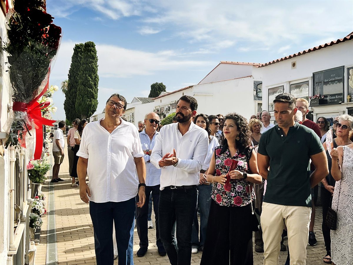 El PSOE recuerda a las víctimas de los sucesos de Badajoz de agosto de 1936:  Recordar es una forma de hacer justicia 