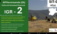 Elevan a nivel 2 de gravedad La Tejera (Zamora) por riesgo para la población