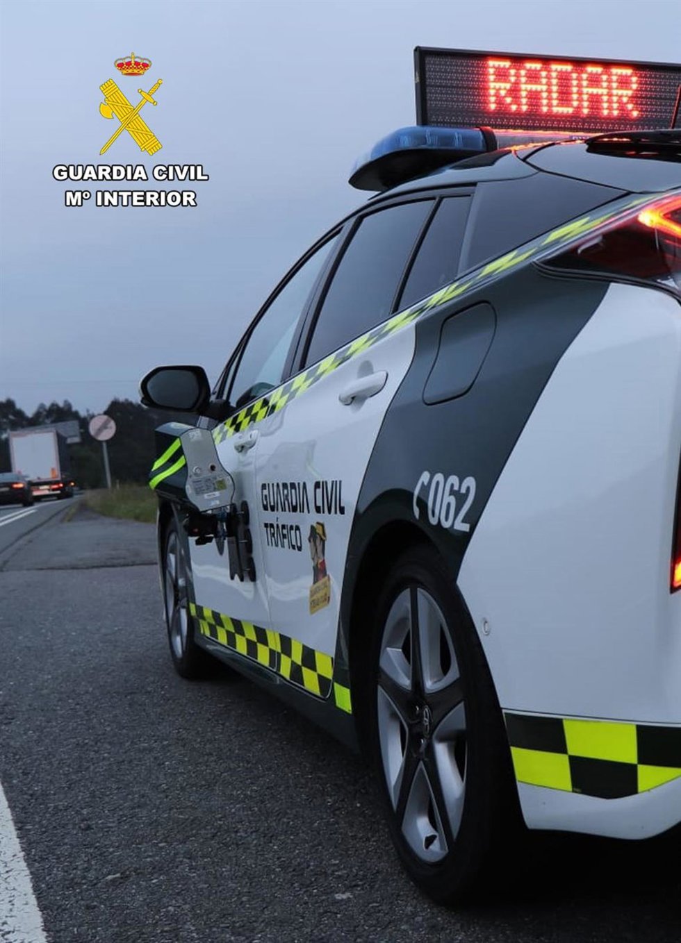 Campaña de vigilancia de exceso de velocidad', establecida por la Dirección General de Tráfico (DGT) y desarrollada entre los días 3 y 9 de agosto