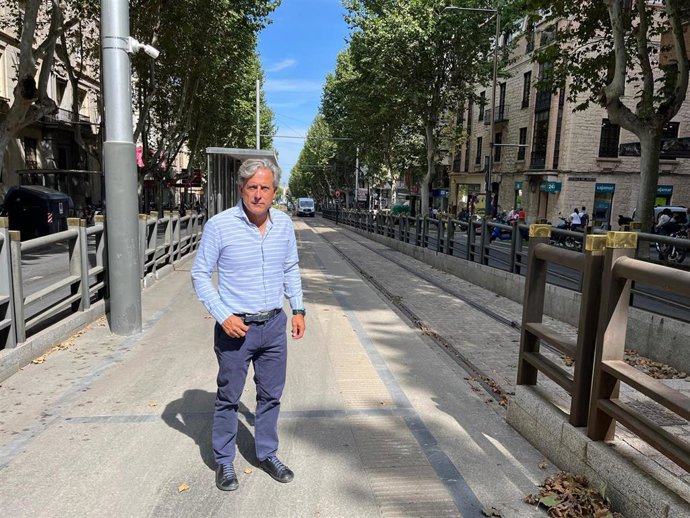 Archivo - El concejal del PP en el Ayuntamiento de Jaén Antonio Losa.