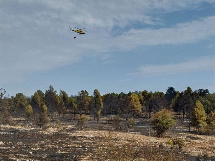 El incendio de El Recuenco