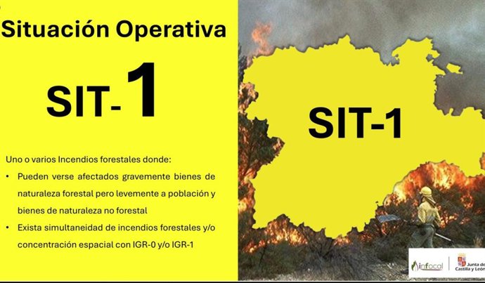 Situación Operativa 1 activada por la Junta.