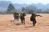 La alcaldesa de Santa Cruz de la Serós estalla contra las administraciones por un incendio "de prever": "Vergüenza"