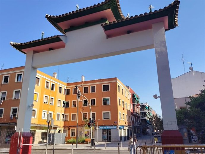 Archivo - Los 'paifang' de Usera