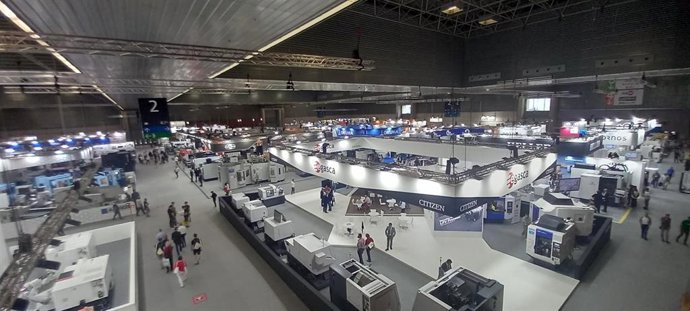 Archivo - Bienal Española de Máquina Herramienta en el BEC de Barakaldo (archivo)