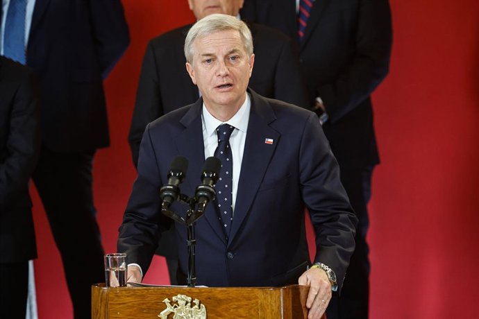 Santiago, 14 de Agosto de 2026.  El Presidente de la Republica, Jose Antonio Kast, realiza cambio de gabinete en la cartera de deportes, sale Natalia Duco y entra Francisco Riveros  Diego Martin /Aton Chile