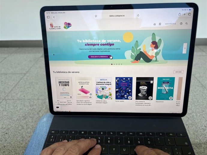 Biblio CyL Digital propone una campaña de verano con lecturas ligeras, audiolibros y recursos digitales