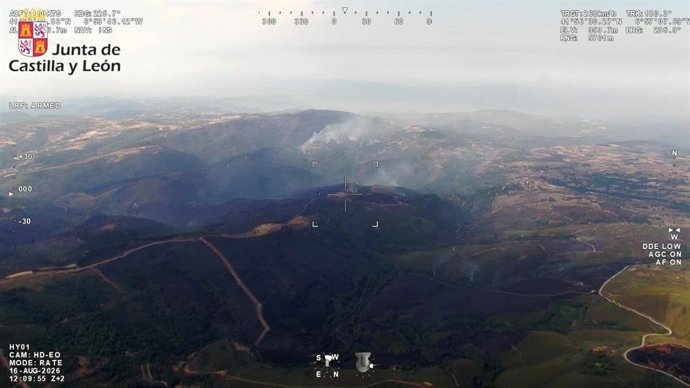 Incendio de La Tejera (Zamora).