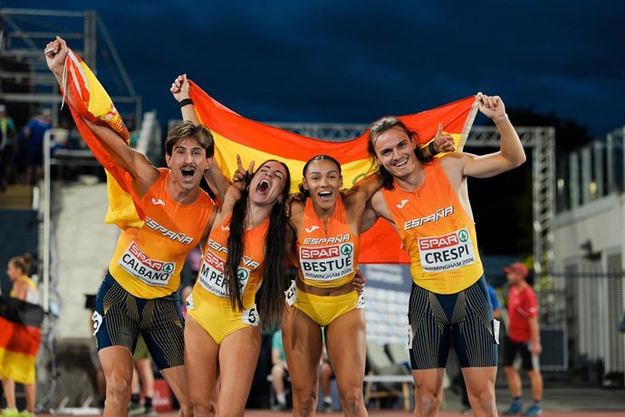 Guillem Crespí, Maribel Pérez, Andoni Calbano e Jaël Bestué conquistam o bronze no Campeonato Europeu de 2026