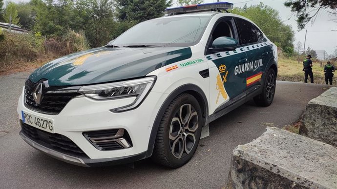 Un coche de la Guardia Civil