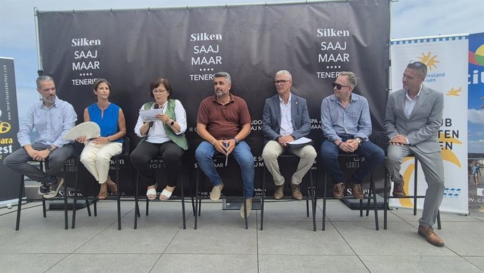 Participantes de la rueda de Prensa