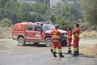 Reciben el alta los tres militares heridos mientras luchaban contra el fuego en Riglos (Huesca)