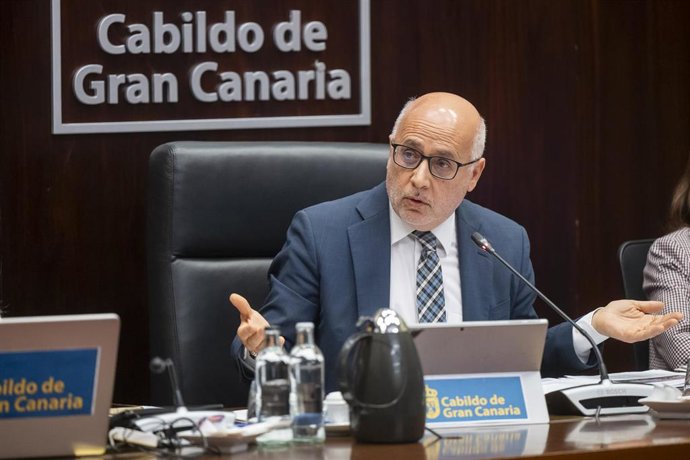 Archivo - El presidente del Cabildo de Gran Canaria, Antonio Morales