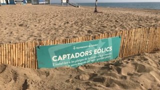 Restauració de dunes a Calafell (Tarragona)