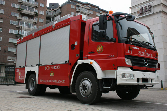 Archivo - Imagen de archivo de un camión de los Bomberos de la Diputación de Valladolid.