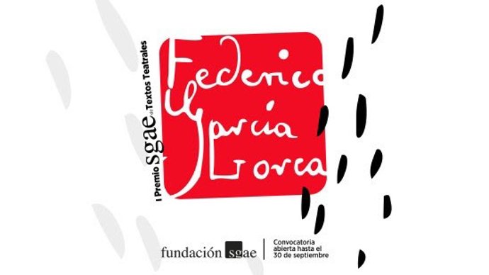 El I Premio SGAE de textos teatrales Federico García Lorca 2026 que convoca Fundación SGAE