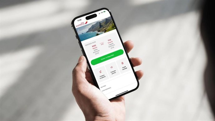 La 'app' de Iberia Express supera las 190.000 descargas.