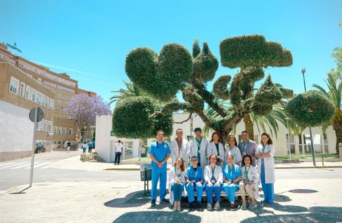 Sanitarios del Hospital Universitario Vírgen del Rocío.
