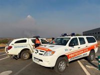 El Ayuntamiento de Huelva agradece a los voluntarios de Protección Civil su colaboración en el incendio de Niebla