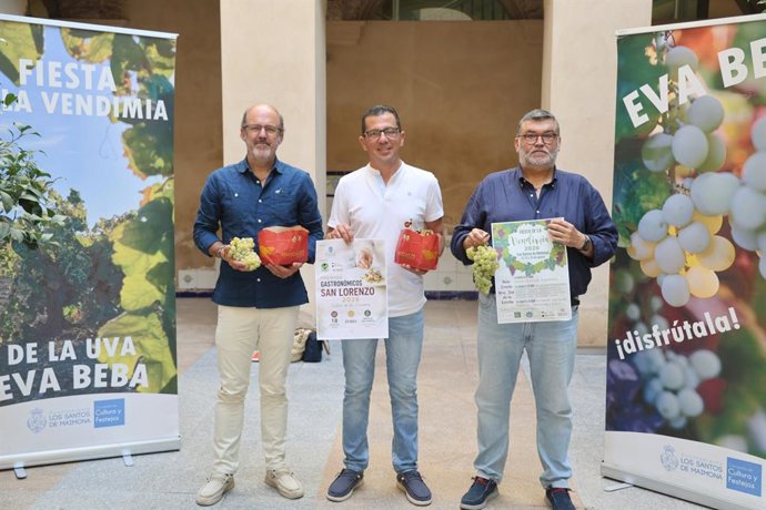 Presentación de la Fiesta de la Vendimia de Los Santos de Maimona.