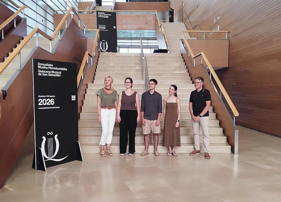 La Quincena de San Sebastián celebra esta semana el ciclo Jóvenes Intérpretes dedicado a jóvenes de Musikene.