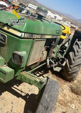 Seis detenidos en Almendricos (Lorca) por robos de tractores y su presunta relación con el 'petaqueo'