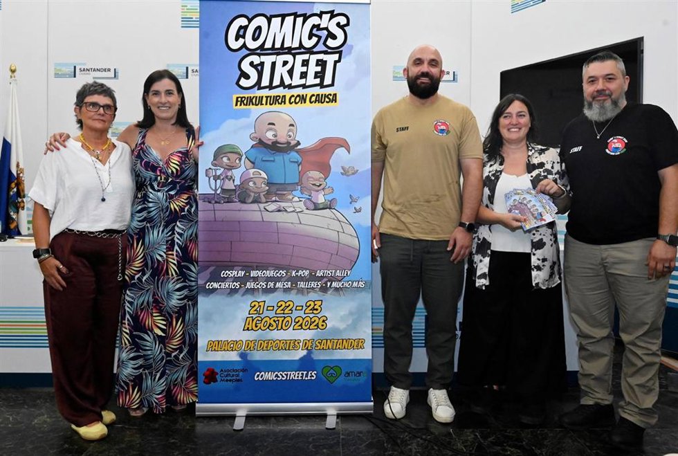 Presentación del Comic's Street.