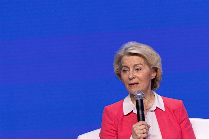 Archivo - La presidenta de la Comisión Europea, Ursula von der Leyen