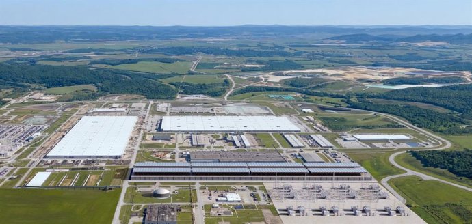 Representação do campus tecnológico Ports-Pike, em Ohio (EUA).