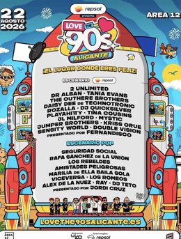 Love The 90S Llega A Alicante