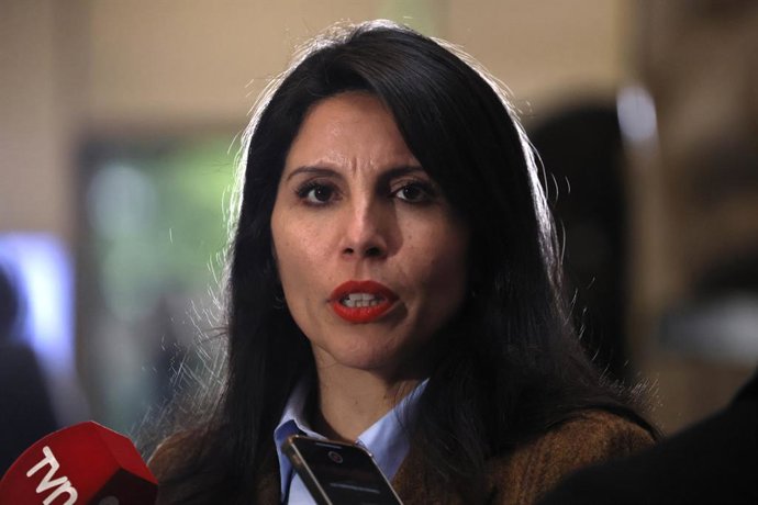 Valparaiso, 7 de julio 2026 Punto de prensa de la senadora Maria Jose Gatica Sebastian Cisternas/Aton Chile