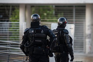 Archivo - Imagen de archivo de Policías en Colombia