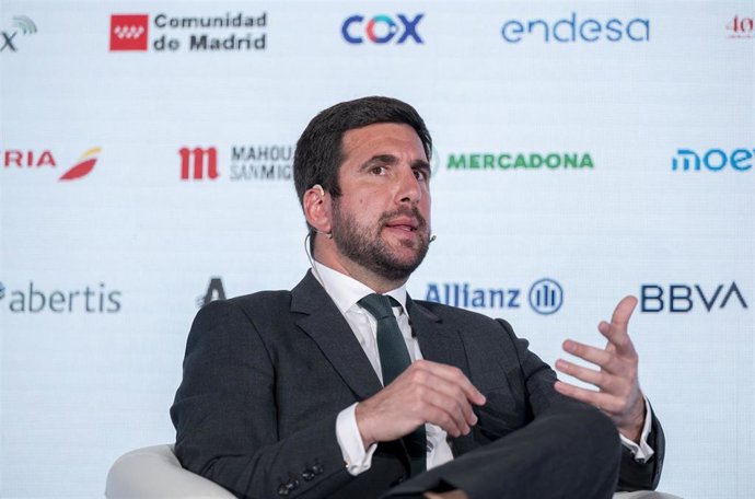 Archivo - El presidente ejecutivo de Cox, Enrique Riquelme
