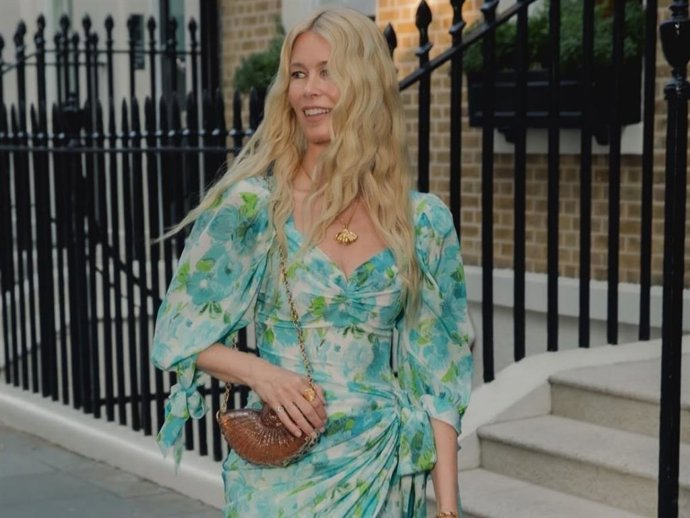 Claudia Schiffer en Londres