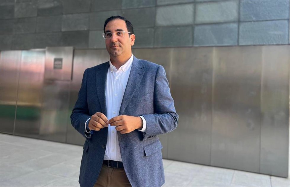 El portavoz del PP en la Diputación de Sevilla, Martín Torres