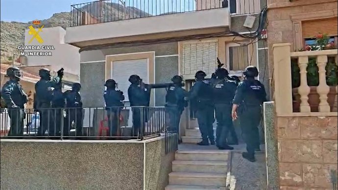 Imagen de la intervención policial