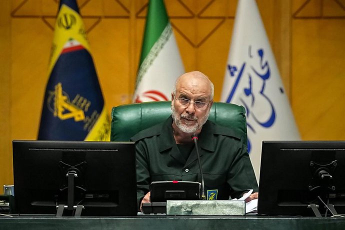 Archivo - El presidente del Parlamento y jefe negociador de Irán, Mohamed Baqer Qalibaf.