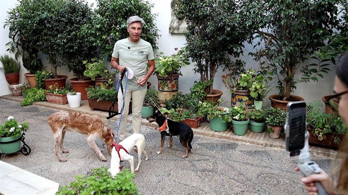 Andrés Lorite destaca que el más del 60% de los perros abandonados que recoge la Diputación son adoptados.