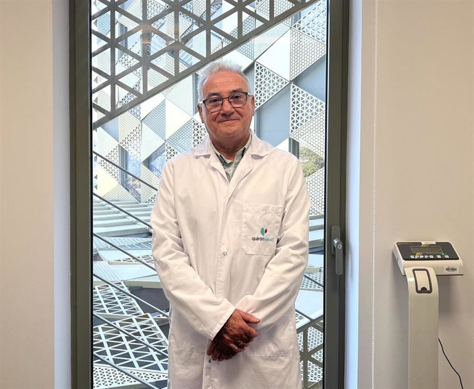 El jefe del Servicio de Urgencias del Hospital Quirónsalud Córdoba, el doctor Francisco Sánchez.
