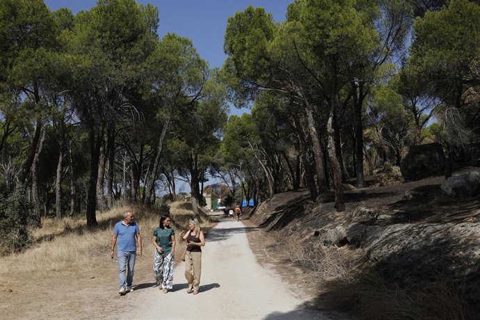 La Comunidad trabaja para que colegios afectados por el incendio de la Sierra Oeste comiencen el curso con normalidad