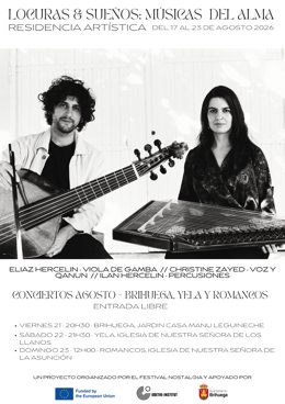 Brihuega pone en marcha su primera residencia artística musical como semilla de un futuro centro cultural permanente.