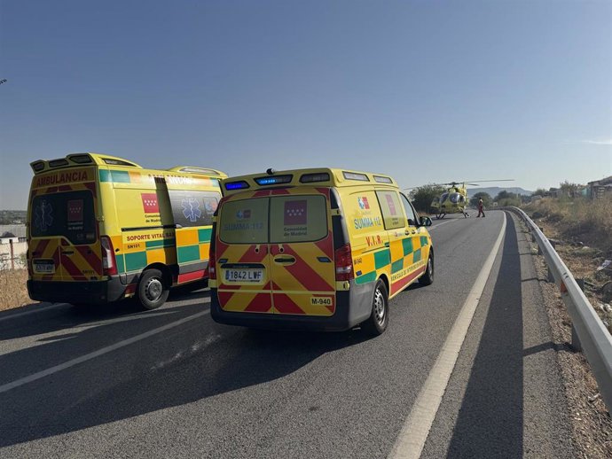 Accidente en San Fernando de Henares
