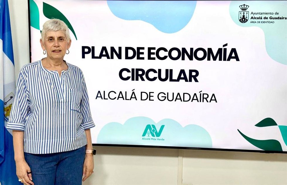 La delegada de Monumento Natural, Medioambiente y Sostenibilidad de Alcalá de Guadaíra, Luisa Campos