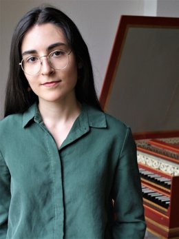 La clavecinista Irene González Roldán