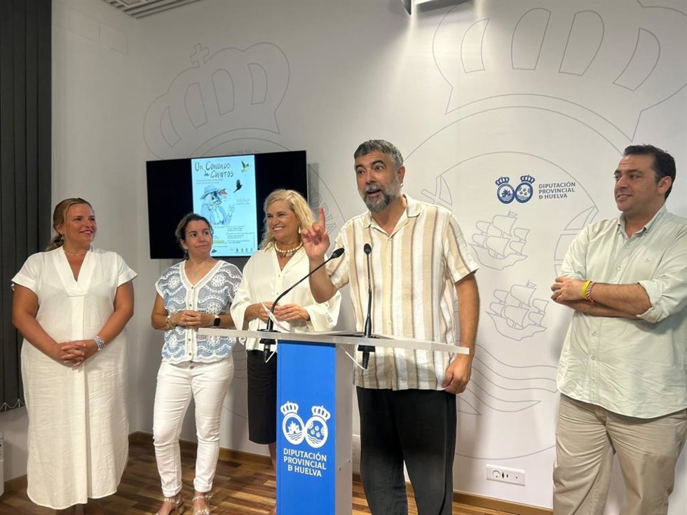 Presentación del tercer Festival narración oral itinerante 'Un Condado de Cuentos'.