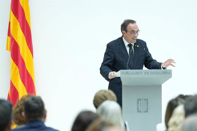 Archivo - El presidente del Parlament, Josep Rull, en una imagen de archivo
