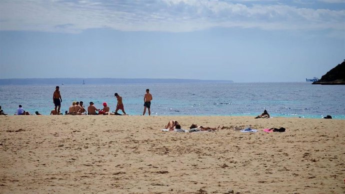Una playa de Calvià.