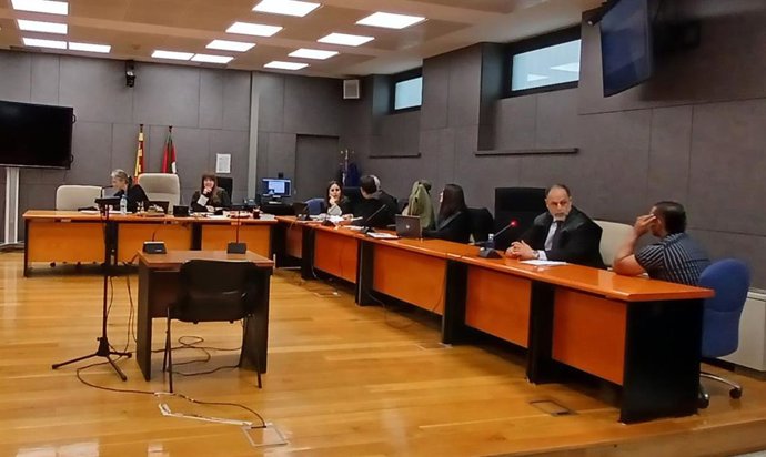 Archivo - Arquivo - Julgamento contra o réu acusado de matar um homem de 73 anos em Bilbao