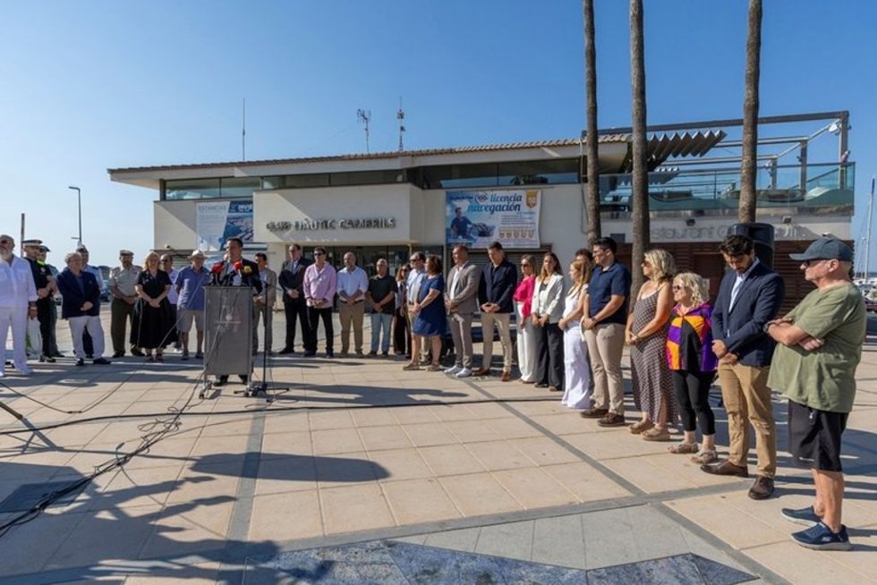 Homenaje a las víctimas del atentado terrorista en Cambrils (Tarragona)